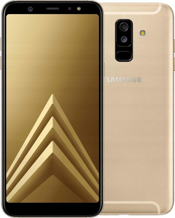 Smartfon Samsung Galaxy A6+ 3/32GB LTE A605FN/DS Złoty | Stan: Dobry