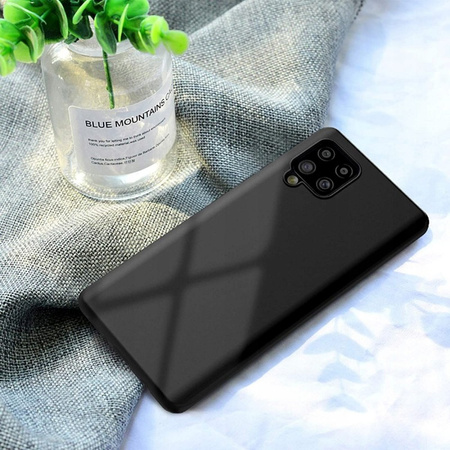 Etui do telefonu Samsung Galaxy A42 | Plecki silikonowe | Czarne