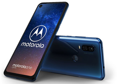 Motorola One Vision 4/128GB XT1970-3 Blue smartphone | Condition: Perfect