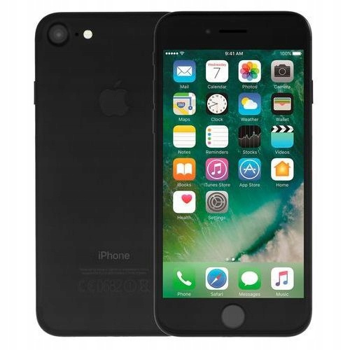 【新品未使用】Apple iPhone 7 32GB ブラック Apple [再生新品] 海外SIMシムフリー版 iPhone7 32GBマット