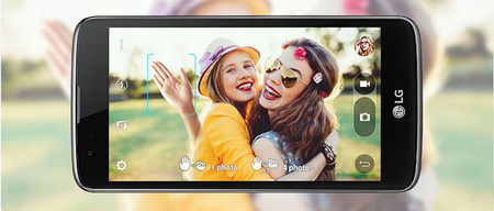 LG K8 Dual Sim LTE | K350N | Black | Condition: Good