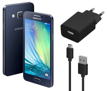 Samsung Galaxy A3  LTE | SM-A300FU | Czarny | Stan: Idealny