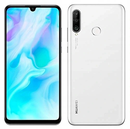Huawei P30 Lite 4/128GB 6.15" LTE | MAR-LX1 | Biały | Stan: Idealny