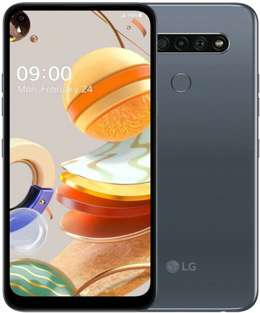 LG K61 4/64GB Dual SIM LM-Q630EAW Gray smartphone | Condition: Fair