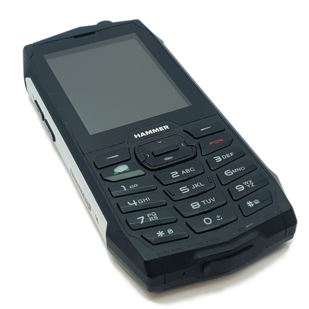 Pancerny telefon komórkowy myPhone HAMMER 4+ IP68 Srebrny| Stan: Dobry