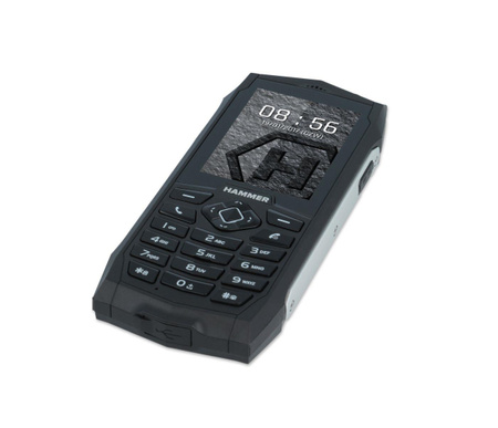 Pancerny telefon komórkowy MyPhone Hammer 3+ 3G IP68 Srebrny | Nowy