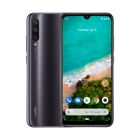 Smartfon Xiaomi Mi A3 Dual SIM LTE 4/64GB Czarny | Stan: Idealny