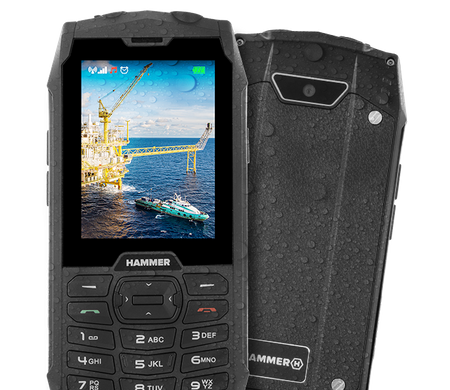 Pancerny telefon komórkowy myPhone Hammer 4 IP68 | Srebrny | Stan: Idealny