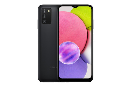 Samsung Galaxy A03S 3/32GB 60Hz LTE | SM-A037G/DSN | Czarny | Stan: Idealny