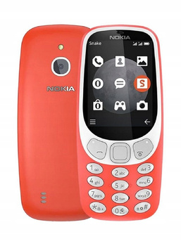 Telefon Komórkowy Nokia 3310 TA-1006 Pomarańczowy | Stan: Bardzo dobry