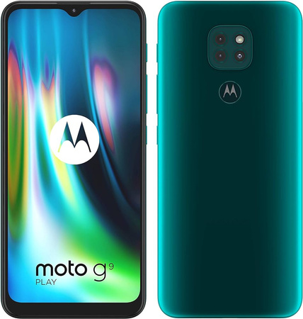 Smartfon Motorola Moto G9 Play LTE XT2083-3 Zielony | Stan: Bardzo dobry