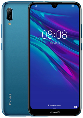 Huawei Y6 2019 2/32GB LTE | MRD-LX1 | Niebieski | Stan: Bardzo dobry
