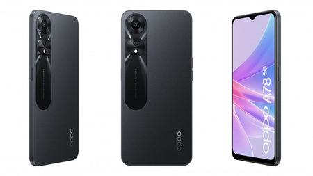 Smartfon Oppo A78 4/128GB 5G Dual SIM CPH2483 Czarny | Stan: Bardzo dobry