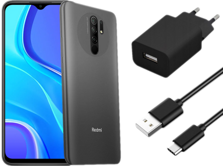 Xiaomi Redmi 9 3/32GB 6.54" LTE Szary | PR