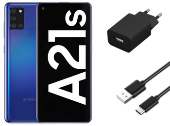 Samsung Galaxy A21s 3/32GB LTE | A217F/DS | Niebieski | Stan: Bardzo dobry