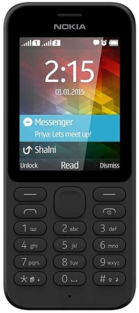 Telefon Komórkowy Nokia 215 4G DS TA-1272 Czarny Oryg. opakowanie | Nowy