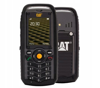 Pancerny telefon komórkowy Cat B25 Dual Sim IP67 | Czarny | Stan: Dobry