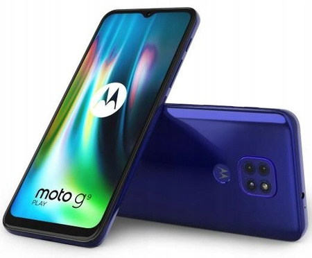 Motorola Moto G9 Play 60Hz LTE | XT2083-3 | Niebieski | Stan: Dobry