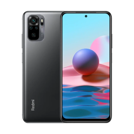 Smartfon Xiaomi Redmi Note 10 4/64GB NFC Czarny| Stan: Bardzo dobry
