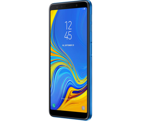 Samsung Galaxy A7 2018 4/64GB A750FN/DS Niebieski | Stan: Dostateczny