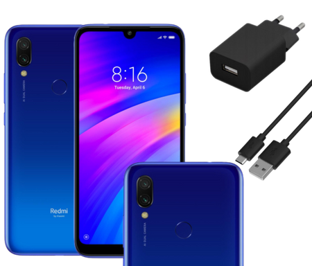 Smartfon Xiaomi Redmi 7 3/64GB LTE 6,26" Dual SIM Niebieski | Stan: Dobry