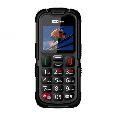 Telefon komórkowy MaxCom Strong MM911 2G 2" Czarny | Stan: Dobry