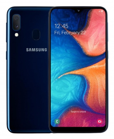 Samsung Galaxy A20e 3/32GB LTE | A202F/DS | Niebieski | Stan: Bardzo dobry