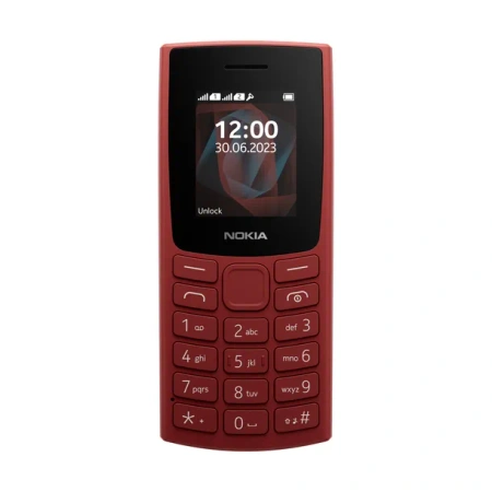 Telefon komórkowy Nokia 105 2023 DS TA-1557 Czerwony | Stan: Bardzo dobry