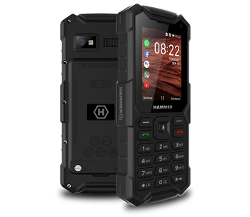 Pancerny telefon komórkowy MyPhone Hammer 5 Smart IP68 Czarny | Stan: Dobry