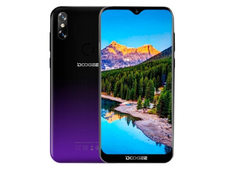 Smartfon Doogee Y8 Plus 3/32GB LTE Dual Sim 6,21" Fioletowy | Stan: Dobry