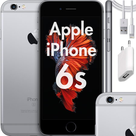 Apple iPhone 6s 128GB Szary | NOWA BATERIA 100% | Stan: Bardzo dobry