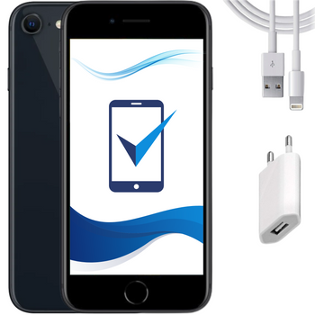 Smartfon Apple iPhone SE 2020 64GB Czarny AKCESORIA | Nowy