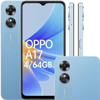 Smartfon Oppo A17 4/64GB 60Hz CPH2477 Niebieski | Nowy