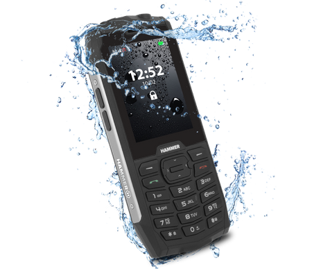 Armored cell phone myPhone Hammer 4 IP68 | Silver | Condition: Perfect