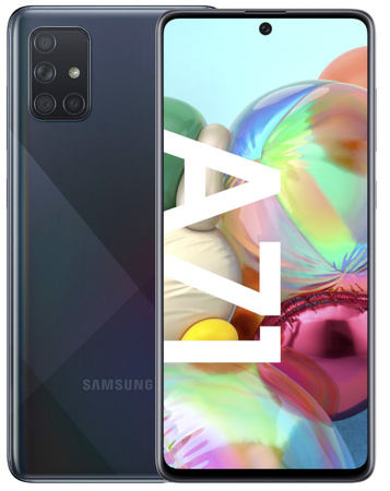 Samsung Galaxy A71 6/128GB LTE | SM-A715F/DS | Czarny | Stan: Bardzo dobry