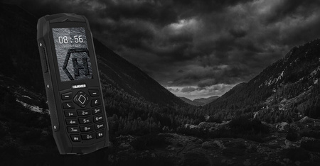 Pancerny telefon komórkowy MyPhone Hammer 3 Czarny | Stan: Bardzo dobry