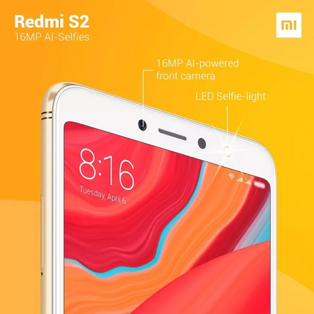 Smartfon Xiaomi Redmi S2 LTE Dual Sim Czarny | Stan: Bardzo dobry