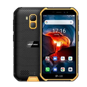 Smartfon uleFone Armor X7 Pro 4/32GB LTE 5" Pomarańczowy | Stan: Dobry