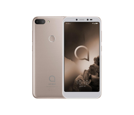 Smartfon ALCATEL 1S 3/32GB LTE Dual Sim 5.5" 5024D Złoty | Stan: Dobry