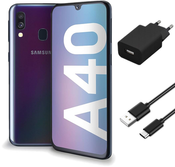Samsung Galaxy A40 4/64GB LTE | A405FN/DS | Czarny | Stan: Bardzo dobry