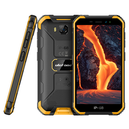 Smartfon uleFone Armor X6 Pro 4/32GB LTE Pomarańczowy | Stan: Bardzo dobry