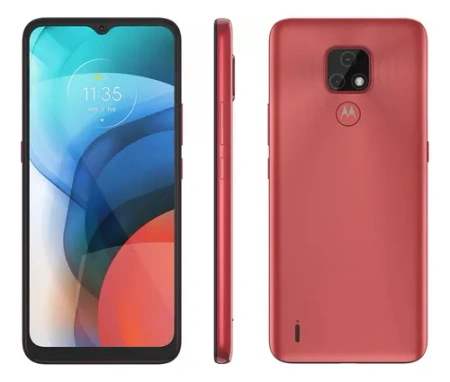 Smartfon Motorola Moto E7 2/32GB LTE 6,2" XT2095-2 Czerwony | Stan: Dobry