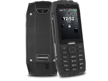 Telefon komórkowy MYPHONE HAMMER 4 | Czarny | Stan: Bardzo dobry