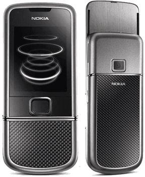 Telefon komórkowy Nokia 8800e-1 2009 | RM-233 | Arte Carbon | Unikat
