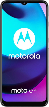 Smartfon Motorola Moto E20 2/32GB 6.5" XT2155-3 Szary | Stan: Dostateczny
