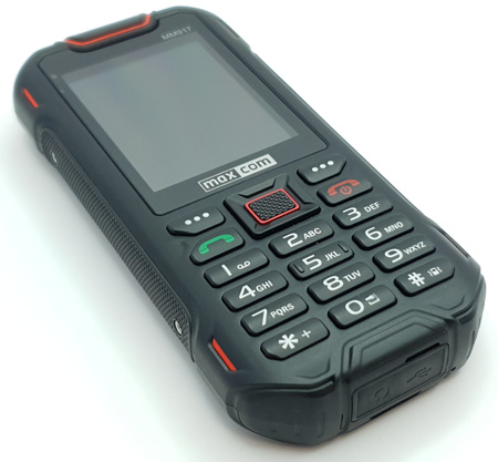 Pancerny telefon komórkowy Maxcom MM917 Strong Czarny | Stan: Bardzo dobry