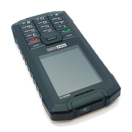 Maxcom MM916 Strong IP67 Armored Phone Dual SIM | Black | Condition: Perfect