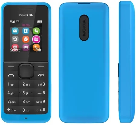 Telefon komórkowy Nokia 105 Classic 2G RM-908 Niebieski | Stan: Dobry