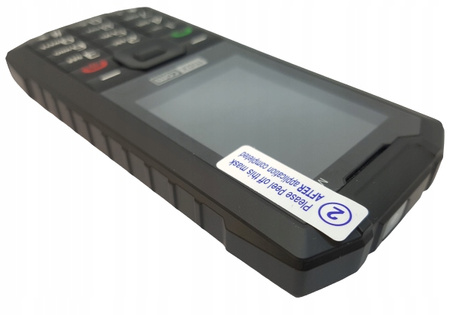 Pancerny telefon komórkowy Maxcom MM916 Strong 3G Czarny | Nowy