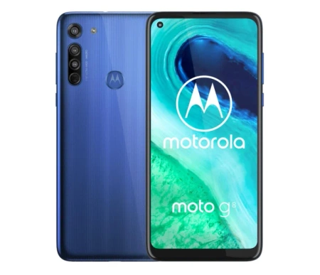 Motorola Moto G8 4/64GB Dual Sim LTE | XT2045-2 | Niebieski | Stan: Dobry